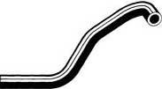 Heater Hose Single Natural Rubber - Gates 1995 Accent 4 Cyl 1.5L