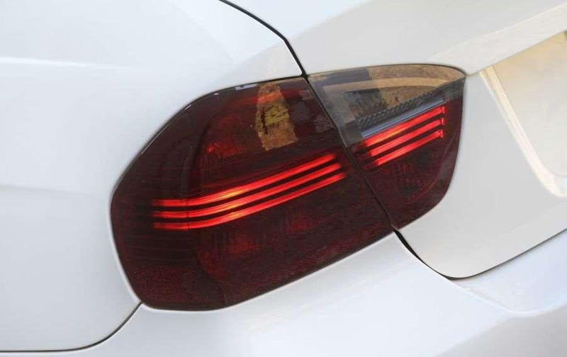 Tail Light Covers Gunsmoke - Lamin-X 2012-14 Hyundai Genesis Sedan