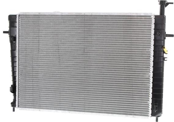 Radiator 25.19x 18.06x 0.88 In Single - Replacement 2005-2006 Tucson 4 Cyl 2.0L