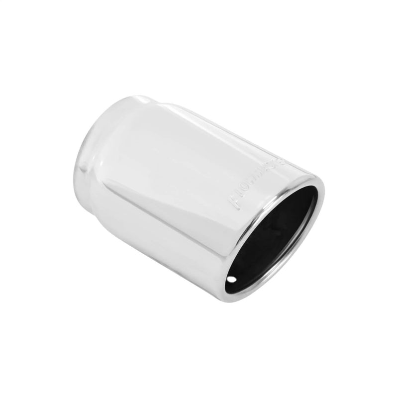 Exhaust Tip Single Polished Stainless Steel - Flowmaster Universal