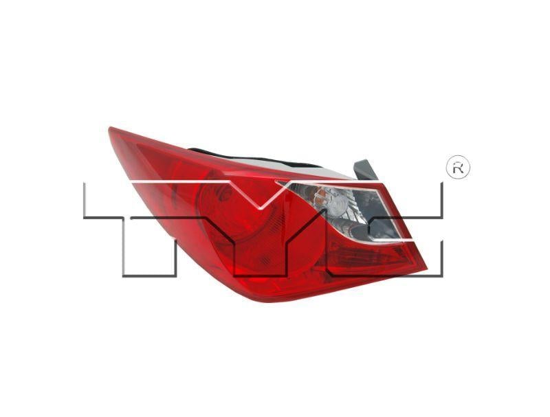 Tail Light Right Regular - TYC Genera 2011-14 Hyundai Sonata