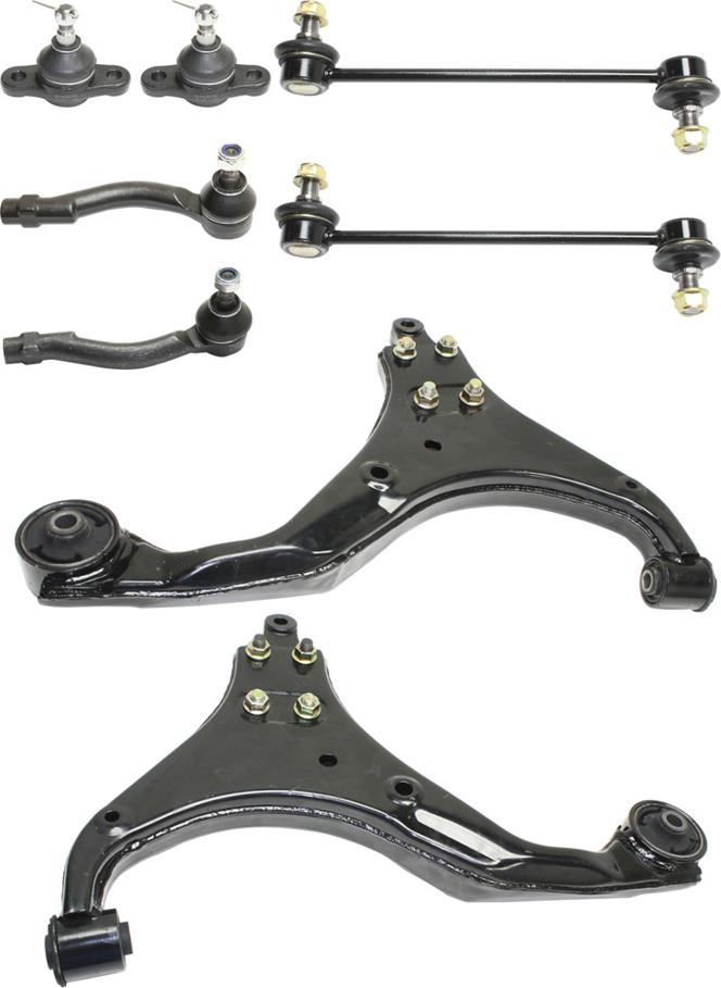 Sway Bar Link Set Of 8 - TrueDrive 2005-2006 Tucson 4 Cyl 2.0L