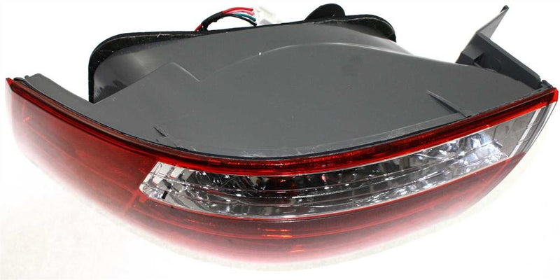 Tail Light Right Single Clear Red Capa Certified W/ Bulb(s) - ReplaceXL 2006 Sonata