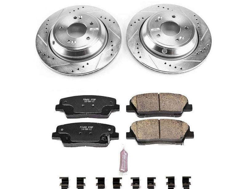 Brake Kit Rear Z23 Evolution Sport - Power Stop 2011-16 Hyundai Equus