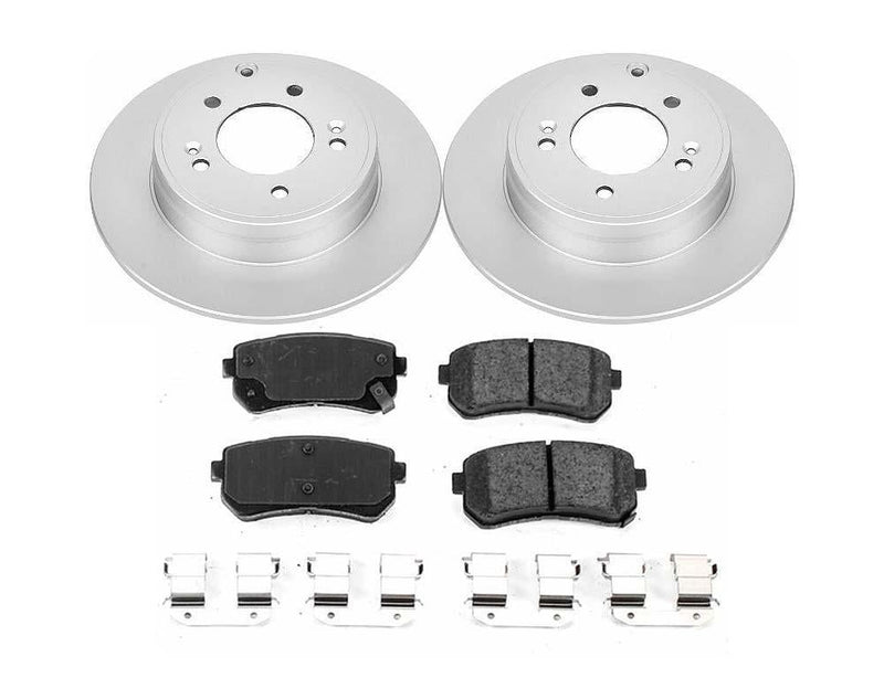 Brake Kit Rear Geomet Coated Z17 Evolution - Power Stop 2016-19 Hyundai Sonata