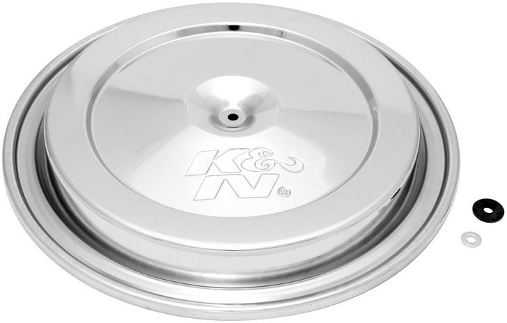 Air Cleaner Top Single Chrome - K&N Universal