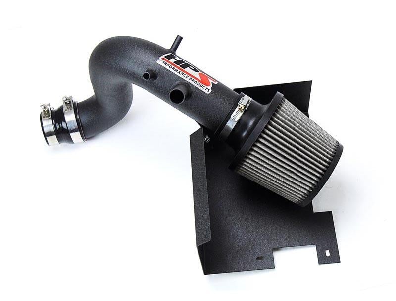 Short Ram Air Intake Air Intake Kit Incl. Heat Shield Black - HPS Performance Products 2011-14 Hyundai Sonata