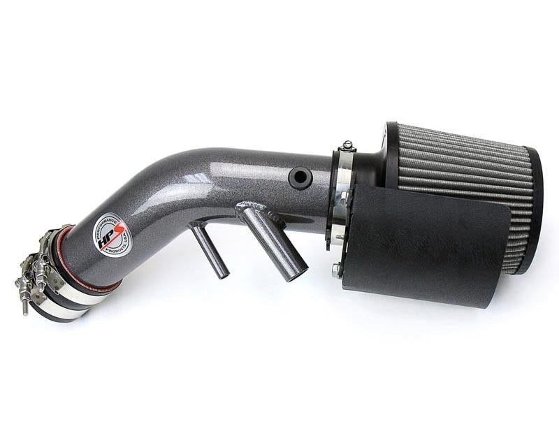 Short Ram Air Intake Air Intake Kit Incl. Heat Shield Gunmetal - HPS Performance Products 2015-17 Hyundai Sonata