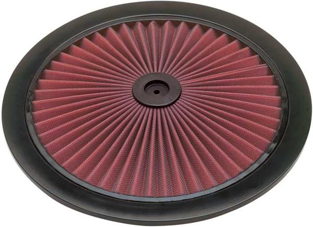 Air Cleaner Top Single Black Red Filter X-stream Series - K&N Universal
