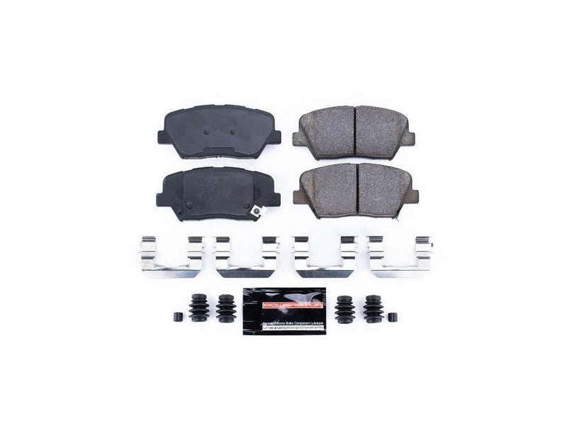 Brake Pad Z23 Evolution Sport w/ Hardware Front - Power Stop 2012-17 Hyundai Azera