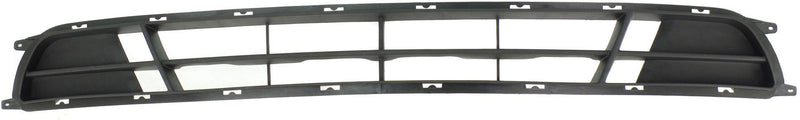 Bumper Grille Single Textured Gray Plastic Capa Certified - Replacement 2009-2010 Sonata 4 Cyl 2.4L