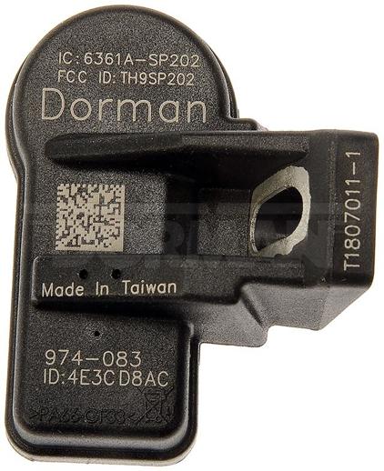 Tpms Sensor Single Oe Solutions Series - Dorman 2014 Elantra Coupe