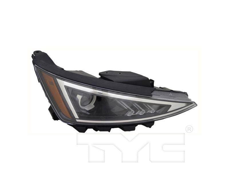 Headlight Right Regular 20-16913-90 - TYC Genera 2019-20 Hyundai Elantra