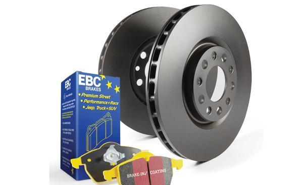 Disc Brake Pad & Rotor Kit Rear DP41769R+RK7570 S13KR - EBC Brakes 2010-15 Hyundai Tucson 4Cyl 2.0L