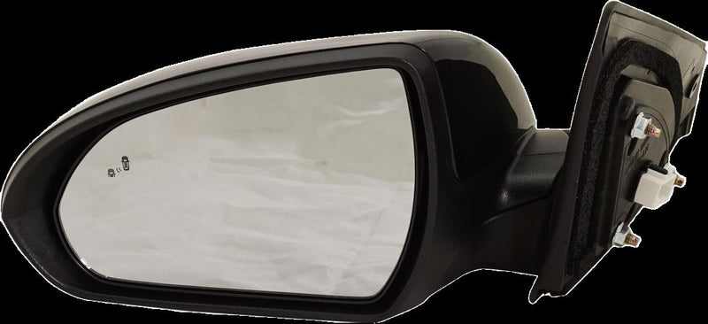 Mirror Left Single Heated W/ Blind Spot Detection In Glass - Kool Vue 2017-2020 Elantra