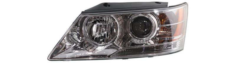 Headlight Set Of 2 Clear W/ Bulb(s) - Replacement 2009-2010 Sonata