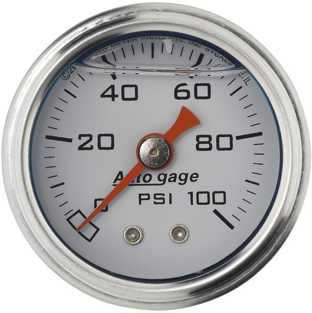 Pressure Gauge Single Sport-comp Series - Autometer Universal
