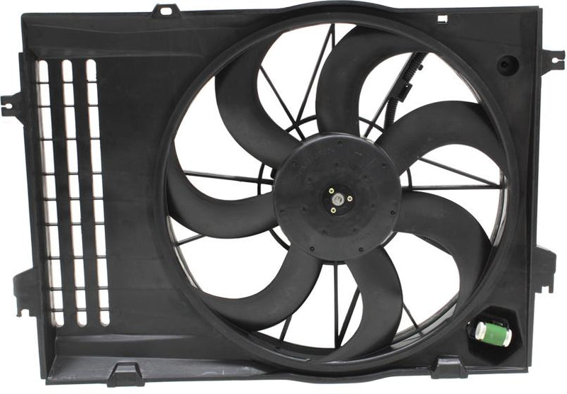 Cooling Fan Assembly Single - Replacement 2005 Tucson 6 Cyl 2.7L