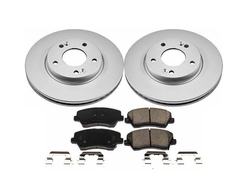 Brake Kit Front Geomet Coated Z17 Evolution - Power Stop 2016-17 Hyundai Veloster