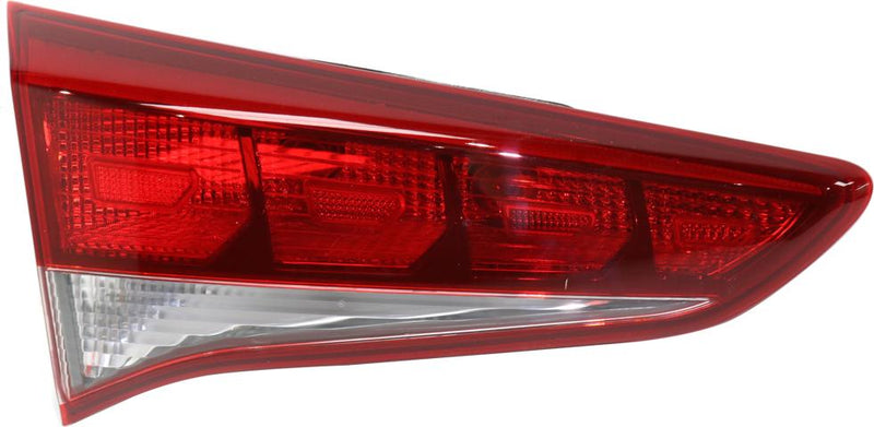 Tail Light Left Single Clear Red W/ Bulb(s) - Replacement 2016-2017 Tucson
