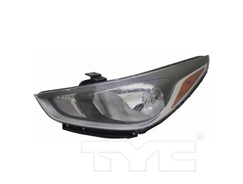 Headlight Right Regular - TYC Genera 2018-20 Hyundai Accent
