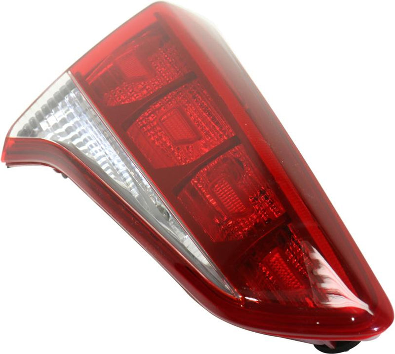 Tail Light Left Single Clear Red W/ Bulb(s) - Replacement 2016-2017 Tucson