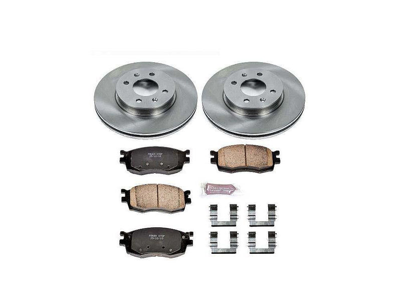 Brake Kit Front - Power Stop 2006-11 Hyundai Accent