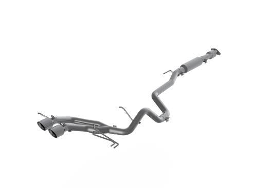 Catback Exhaust System 2.5" Stainless Steel T304 Exits Dual w/ Tips - MBRP 2013-17 Hyundai Veloster