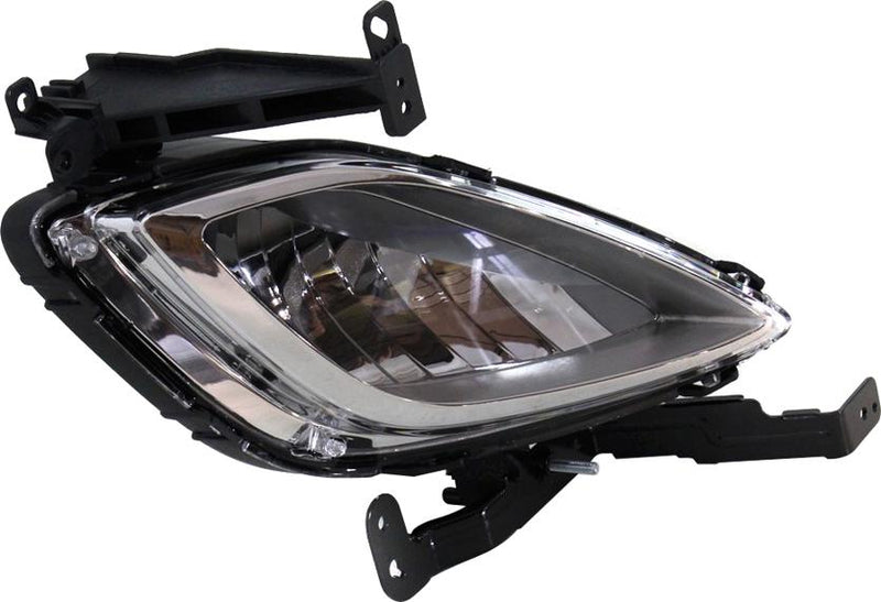Fog Light Right Single W/ Bulb(s) - Replacement 2011-2013 Elantra