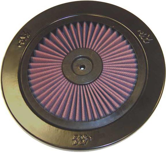 Air Cleaner Top Single Black Red Filter X-stream Series - K&N Universal