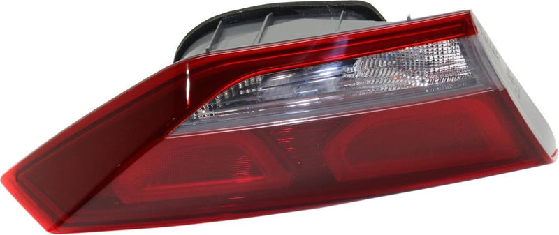Tail Light Set Of 2 Clear Red W/ Bulb(s) - Replacement 2017 Elantra