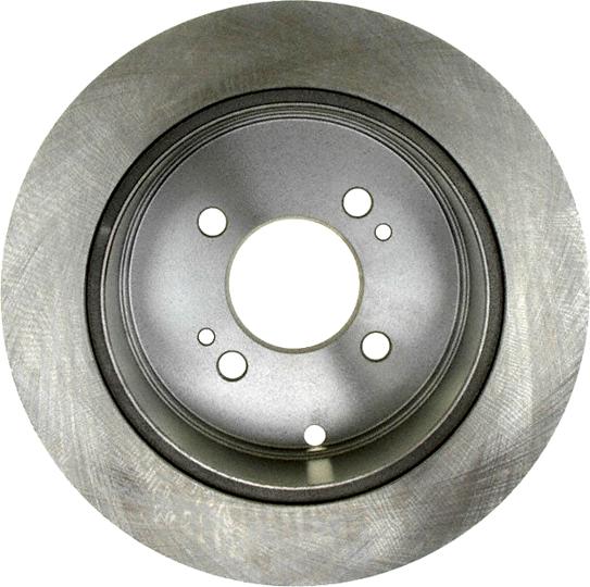 Brake Disc Left Single Plain Surface R-line Series - Raybestos 2006-2008 Accent