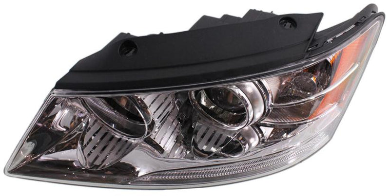 Bumper Cover Set Of 3 W/ Fog Light Holes - Replacement 2009-2010 Sonata