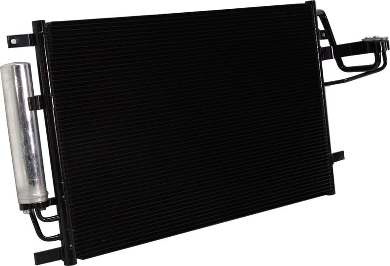 Ac Condenser 24.81x 14.69x 0.63 In Single Aluminum - Kool Vue 2005-2006 Tucson 4 Cyl 2.0L