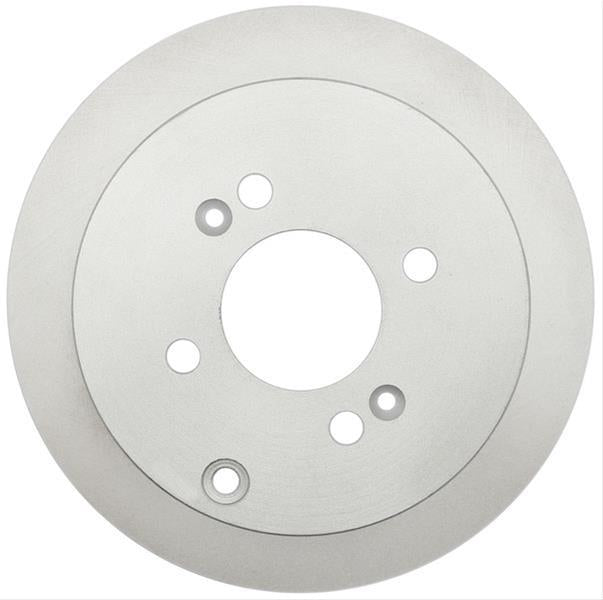 Brake Disc Left Single Solid Plain Surface Element3 Series - Raybestos 2006-2008 Accent