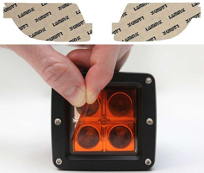 Fog Light Cover 10 A Amber HY113A - Lamin-X 2009-10 Hyundai Elantra