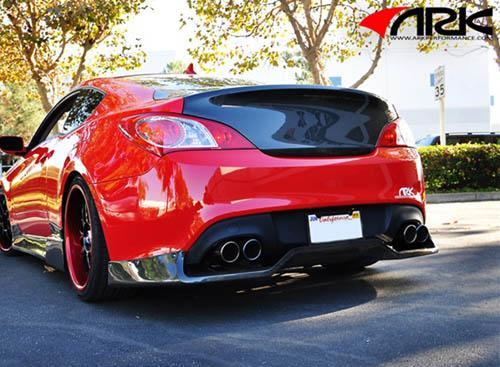 CFXD-0700 ARK Diffuser Rear 2010-13 Hyundai Genesis Coupe