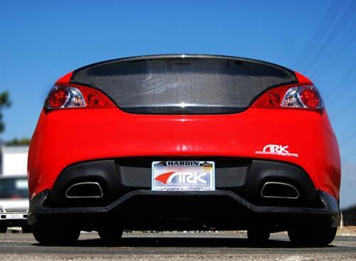 CFXD-0700 ARK Diffuser Rear 2010-13 Hyundai Genesis Coupe