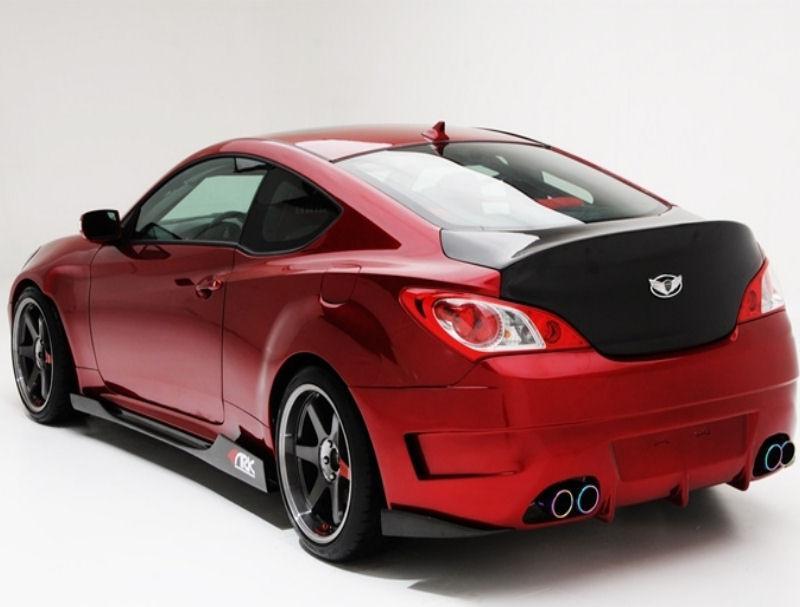 SFRF-0700 ARK Bumper Rear Side Fin 2010-14 Hyundai Genesis Coupe