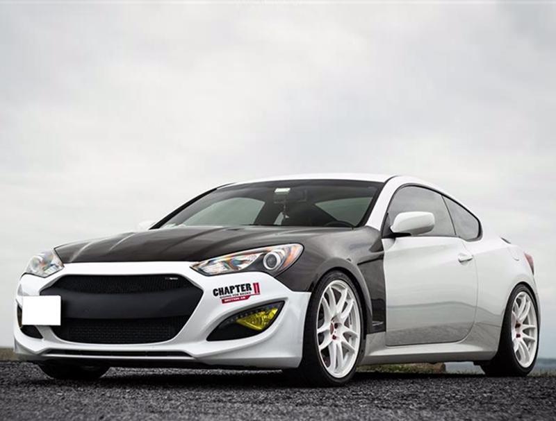 SFLH-0710 ARK Hood 2010-16 Hyundai Genesis Coupe