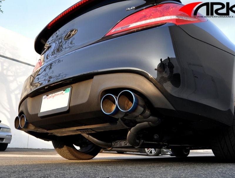 SM0702-0303D ARK Catback Exhaust Tips 2010-12 Hyundai Genesis Coupe