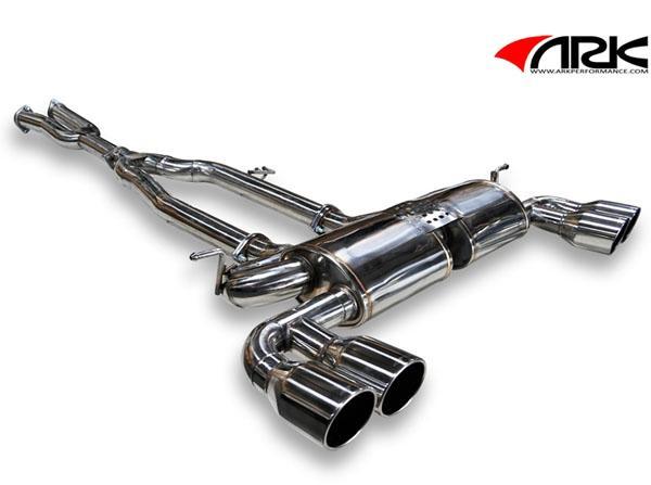 SM0702-0103D ARK Exhaust w/ Tips V6 3.8L 2010-12 Hyundai Genesis Coupe