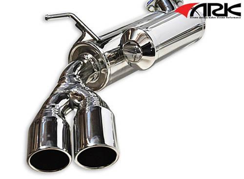 SM0702-0103G ARK Catback Exhaust w/ Tips 4Cyl 2.0L 2010-13 Hyundai Genesis Coupe