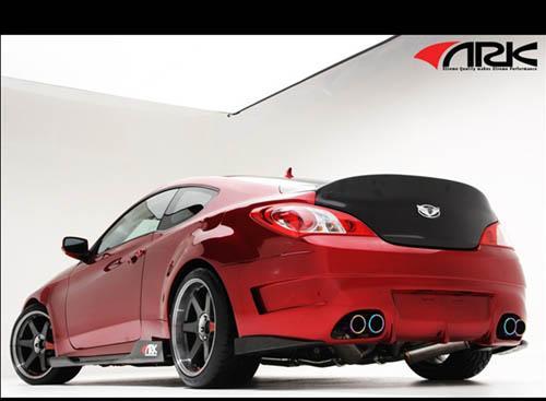 SM0702-0302G ARK Catback Exhaust w/ Tips V6 3.8L 2010-13 Hyundai Genesis Coupe