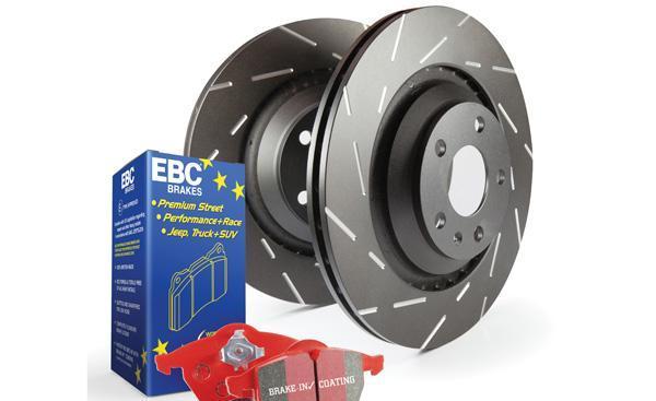 S4KF1311 EBC Disc Brake Pad And Rotor Kit Front 4Cyl 2.0L 2010-16 Hyundai Genesis Coupe