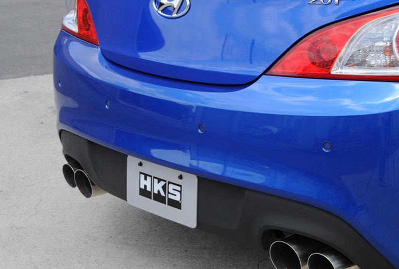 31021-KB001 HKS Catback Exhaust 4Cyl 2.0L 2010 Hyundai Genesis Coupe