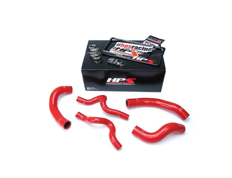 57-1630-RED HPS Radiator Hose Kit Coolant 4Cyl 1.6L 2013-17 Hyundai Veloster