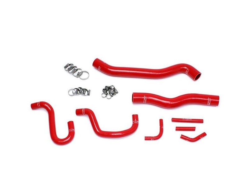 57-1518-RED HPS Radiator And Heater Hose Kit Coolant V6 3.8L 2012-16 Hyundai Genesis Coupe
