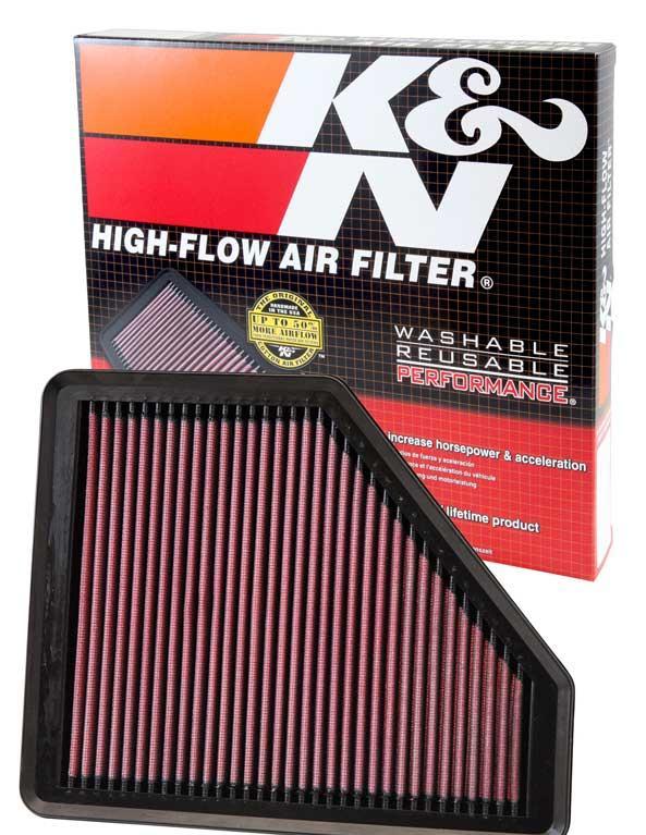 33-2958 K&N Replacement Air Filter 4Cyl 2.0L 2010-12 Hyundai Genesis Coupe