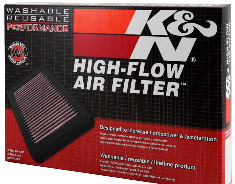 33-5073 K&N Replacement Air Filter 4Cyl 2.0L 2019 Genesis G70